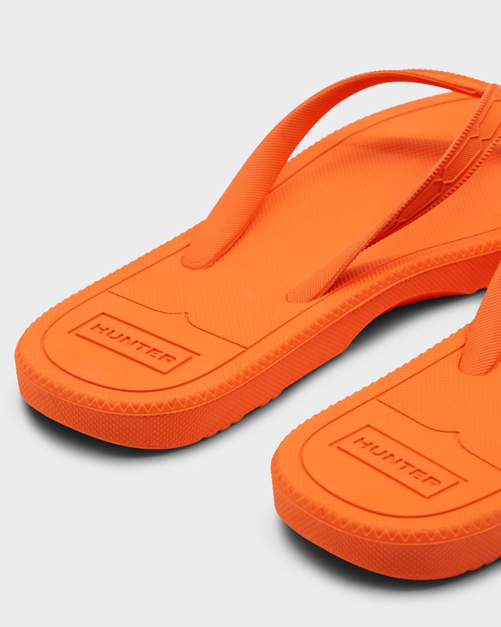 Womens Hunter Original - Flip Flops Orange - 6198-ILOBS